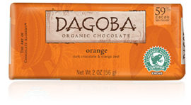 Dagoba orange chocolate photo