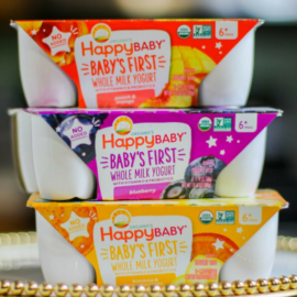 Happy baby yogurt product