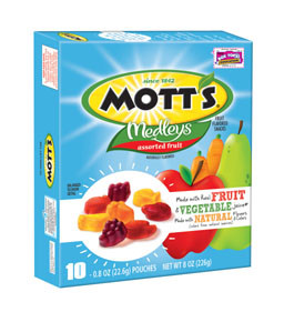 Mott’s Medley’s Fruit Snacks 21-Oct-14