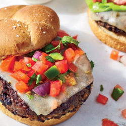 black bean burgers